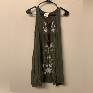 Knox Rose Embroidered Sleeveless Dress